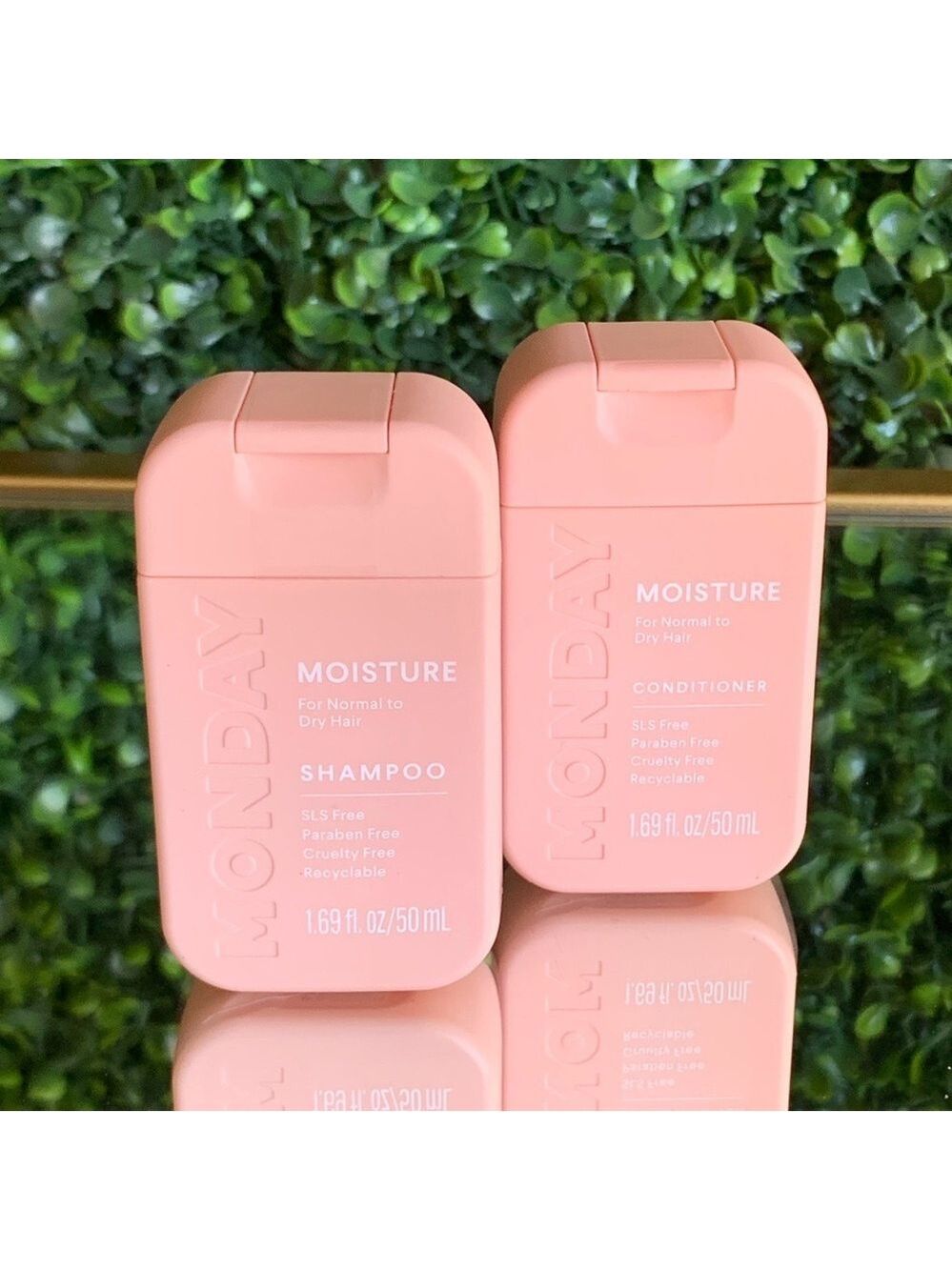 MONDAY Haircare MOISTURE Shampoo & Conditioner Set | NEW | Travel Size 50mL - Picture 2 of 11